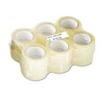 thumbnail image 4 of Universal General-Purpose Acrylic Box Sealing Tape, 48mm x 100m, 3" Core, Clear, 12/Pack, 4 of 6