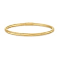 thumbnail image 1 of 7" Diamond Cut Stretch Bracelet in 14K Gold, 1 of 4