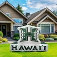 thumbnail image 2 of Logo Brands Hawaii Rainbow Warriors Pre-Lit 7’x10’ Team Inflatable, 2 of 6