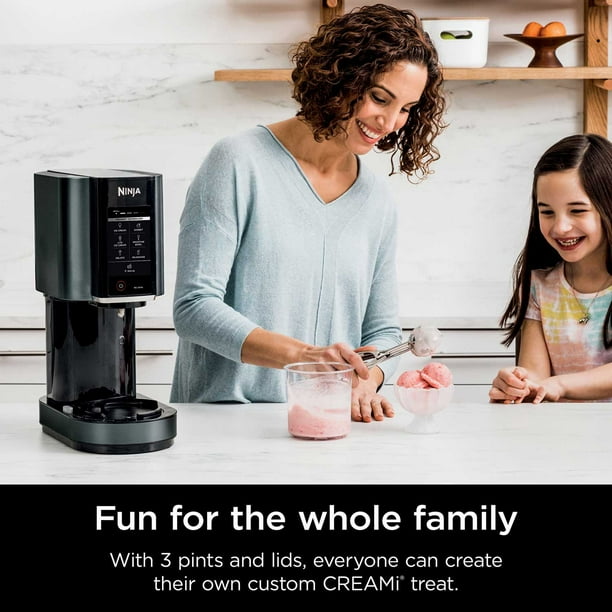 Ninja CREAMi 7-in-1 Ice Cream & Sorbet Maker with Additional Pints