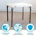 thumbnail image 6 of Lifetime Children's 24" Square Folding Table, Almond, 6 of 10