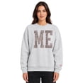 thumbnail image 1 of State of Mine Women's Camo Letters State Sweatshirt, 1 of 6