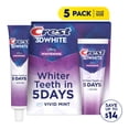 thumbnail image 1 of Crest 3D White Vivid Mint Ultra Whitening Toothpaste, 5.2 oz., 5 pk., 1 of 10
