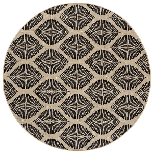 Safavieh Resort Indoor/Outdoor Round Rug Collection, 6' 7"