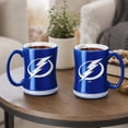 thumbnail image 5 of Logo Brands Tampa Bay Lightning 14oz Relief Mug Set, 5 of 5