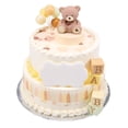 thumbnail image 1 of Bear Blocks Two-Tier Cake, 1 of 1