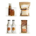 thumbnail image 1 of Clearly 4-Piece Clear Plastic Organizing Bin Set, 1 of 7