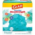 thumbnail image 9 of Glad® ForceFlex MaxStrength 13-Gallong Kitchen Drawstring Trash Bags, Bahama Bliss + Febreze, Teal, 120 ct., 9 of 9