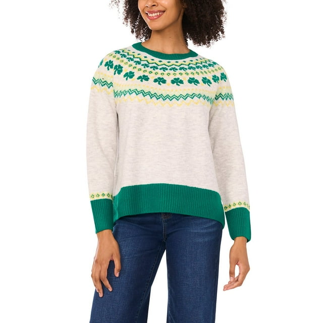 Vince Camuto Women's St. Patrick's Day Sweater