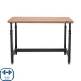 thumbnail image 3 of Seville Classics UltraHD Interlocking Height Adjustable Workbench, 48"W x 20"D x 30"-39" H, 3 of 19