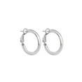 thumbnail image 3 of Italian Sterling Silver Hoop Earring Set, 3 of 8