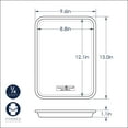 thumbnail image 5 of Nordic Ware Naturals 6-Piece Silver Quarter Sheet Pans, 5 of 6