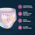 thumbnail image 11 of Goodnites Nighttime Bedwetting Underwear for Girls, Sizes Extra Small - Extra Extra Large, 11 of 15