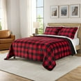 thumbnail image 1 of Member's Mark 3-Piece Printed Plush Comforter Sets, Assorted Sizes, 1 of 5