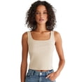 thumbnail image 3 of Aeropostale Ladies Cropped Rib Tank, 3 of 6