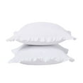thumbnail image 3 of Draper James 2-Pack Solid Ruffle Decorative Pillows, 3 of 6