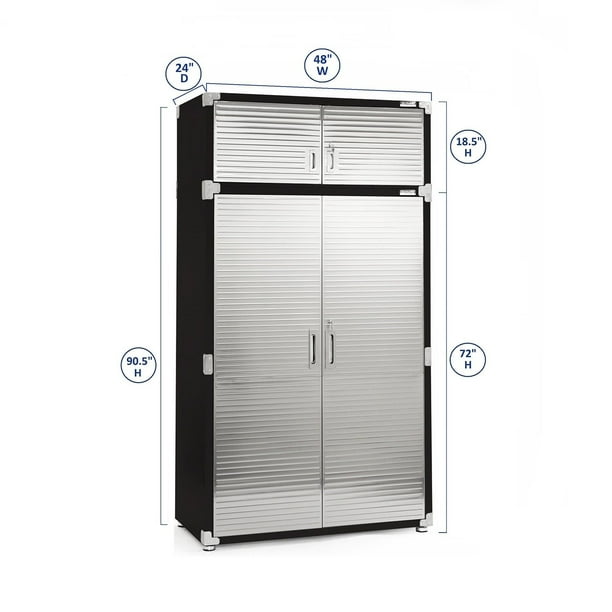 Seville Classics UltraHD 8-Piece Steel Garage Cabinet Storage Set