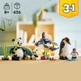 thumbnail image 2 of LEGO Creator 3 in 1 Wild Animals Panda Family Building Toy, 626 pcs., 2 of 6