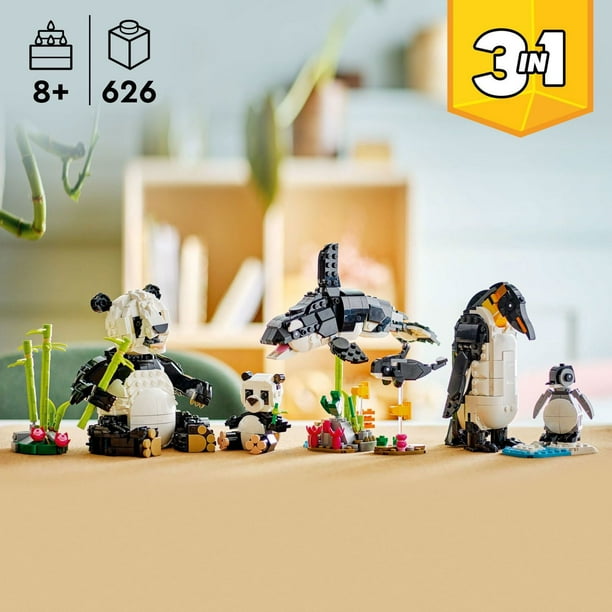 LEGO Creator in Wild Animals Panda Family Building Toy, 626