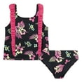 thumbnail image 4 of Hurley Girls 2-Piece Ruffle Tankini Swim Set, 4 of 8