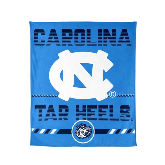 Logo Brands North Carolina Tar Heels 60"x70" Super Plush Blanket