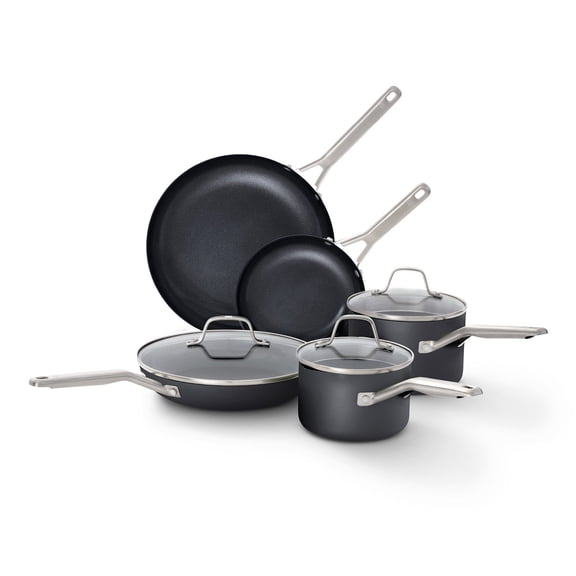 Calphalon 8-Piece Hard-Anodized Nonstick Cookware Set