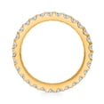 thumbnail image 2 of Lab Created Round Cut Diamond Eternity Band, 2 of 4
