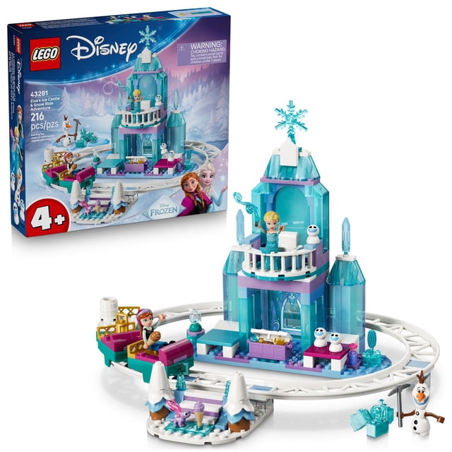 LEGO Disney Frozen Elsa’s Ice Castle & Snow Ride Adventure, 216 pc.