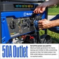 thumbnail image 7 of 13500/10500- Watt Westinghouse Tri-Fuel Portable Generator with CO Sensor + Remote Electric Start / Propane Hose, 7 of 15