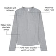 thumbnail image 7 of Outdoor Voices Women's Rib Henley Top, 7 of 8