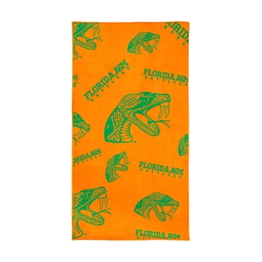 Logo Brands Florida A&M Rattlers 38"x72" Beach Towel