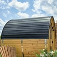 thumbnail image 4 of Backyard Discovery 2-4 Person Outdoor Barrel Sauna with Electric Heater & Glass Door, 4 of 14