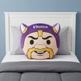 thumbnail image 2 of Logo Brands Minnesota Vikings Puff Pillow, 2 of 5