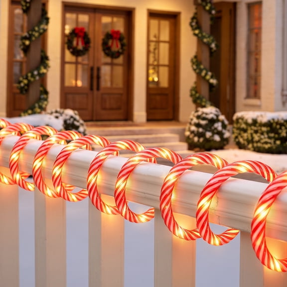 Member's Mark 18' Candy Cane LED Rope Light