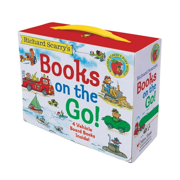 Richard Scarry's Books on the Go: 4 Board Books - Samsclub.com