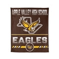 thumbnail image 1 of Logo Brands Apple Valley High School 60"x70" Super Plush Blanket, 1 of 7