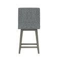 thumbnail image 14 of HH2 Home Parson Wood Adjustable Height Swivel Bar Stool, 14 of 19