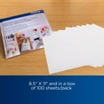 thumbnail image 4 of Brother  SP01PL Sublimation Paper, 8.5 x 11, White, 100 Sheets, 4 of 7