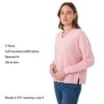 thumbnail image 4 of Seven7 Women's Waffle V-Neck Top, 4 of 11