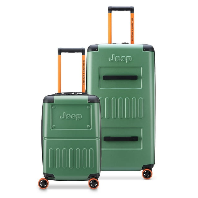 Jeep 2-Piece Hardside Trunk Set