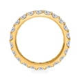 thumbnail image 2 of Lab Created Round Cut Diamond Eternity Band, 2 of 4