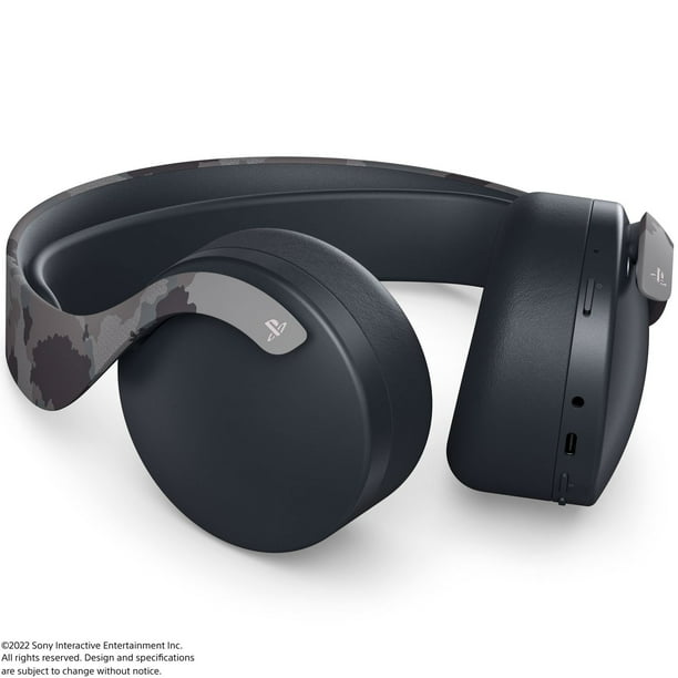 Sony Pulse 3D Wireless Headset for PlayStation 5 – Grey Camouflage