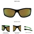 thumbnail image 4 of New Balance NB870-093S Rectangle Wrap Sunglasses, 4 of 5