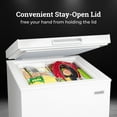 thumbnail image 7 of Igloo 3.5 Cu. Ft. Chest Freezer, White, 7 of 8