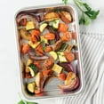 thumbnail image 4 of Nordic Ware Naturals 6-Piece Silver Eighth Sheet Pans, 4 of 7