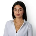 thumbnail image 8 of Semi Solid Rope Chain Necklace in 14K Gold, 8 of 10