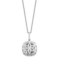 thumbnail image 4 of 1.38 CT. T.W. Cushion Center Diamond Double Halo Pendant in 18K Gold, 4 of 5