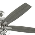 thumbnail image 3 of Hunter 60" Dondra Ceiling Fan With LED Light Kit And Pull Chain, Choose Color, 3 of 11