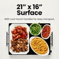 thumbnail image 3 of Chefman Family-Sized Glass Top Warming Tray, 21" x 16", 3 of 7