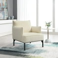 thumbnail image 1 of Gatsby Modern Stain-Resistant Velvet Accent Chair, Assorted Colors, 1 of 14